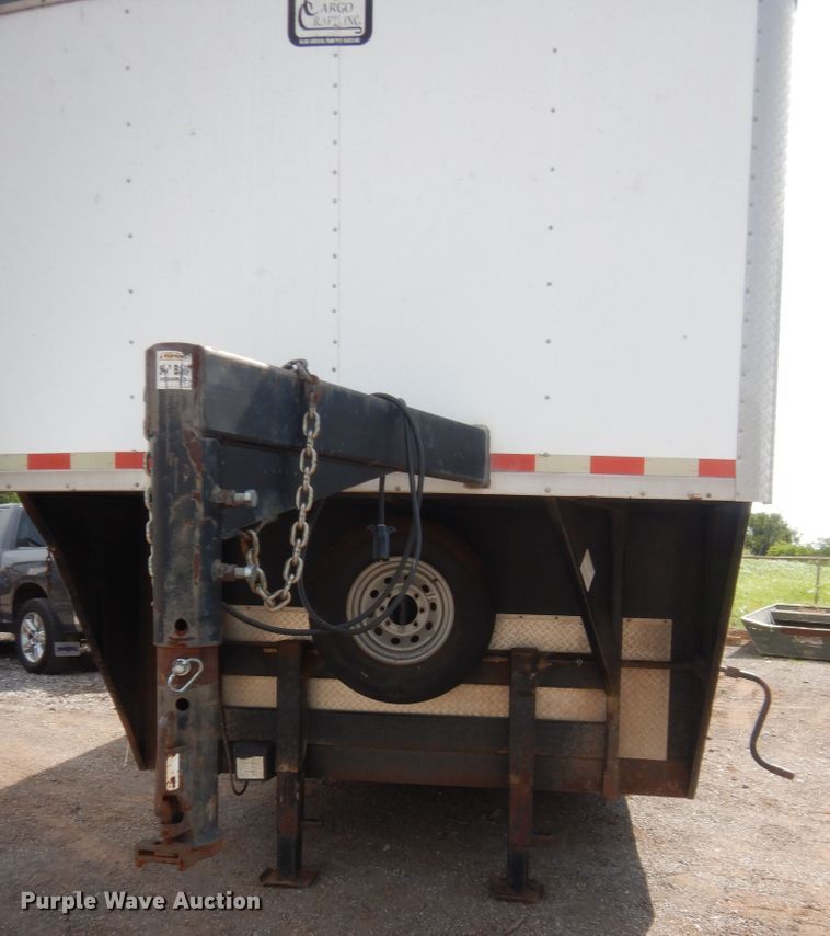 image for item IT9640 2008 Cargo Craft 85242  enclosed cargo trailer
