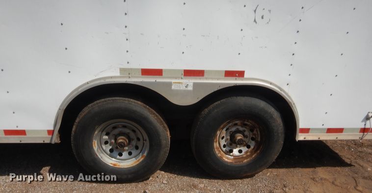 image for item IT9640 2008 Cargo Craft 85242  enclosed cargo trailer