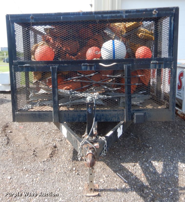 image for item IT9650 2010 Iron Works  utility trailer