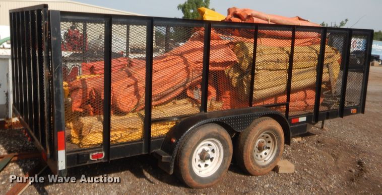 image for item IT9650 2010 Iron Works  utility trailer