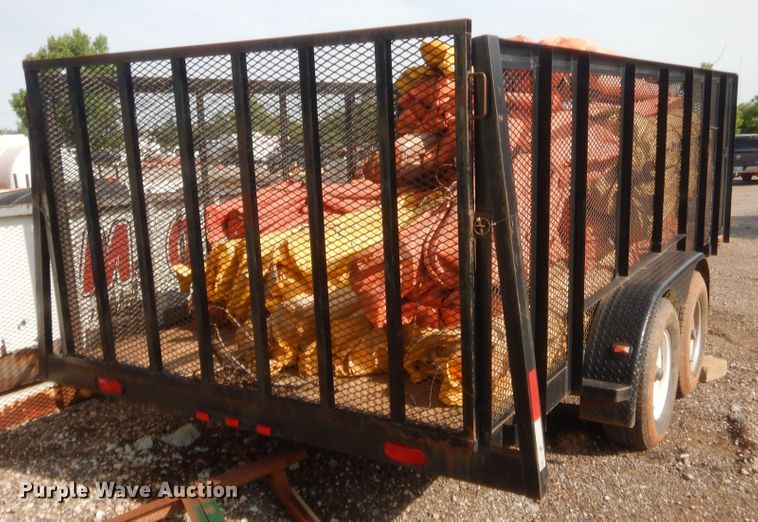 image for item IT9650 2010 Iron Works  utility trailer