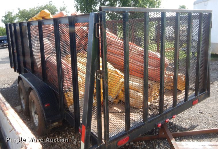 image for item IT9650 2010 Iron Works  utility trailer