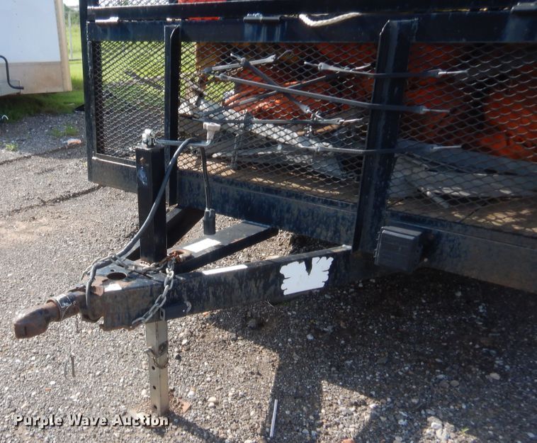 image for item IT9650 2010 Iron Works  utility trailer