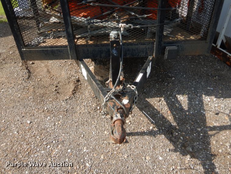 image for item IT9650 2010 Iron Works  utility trailer