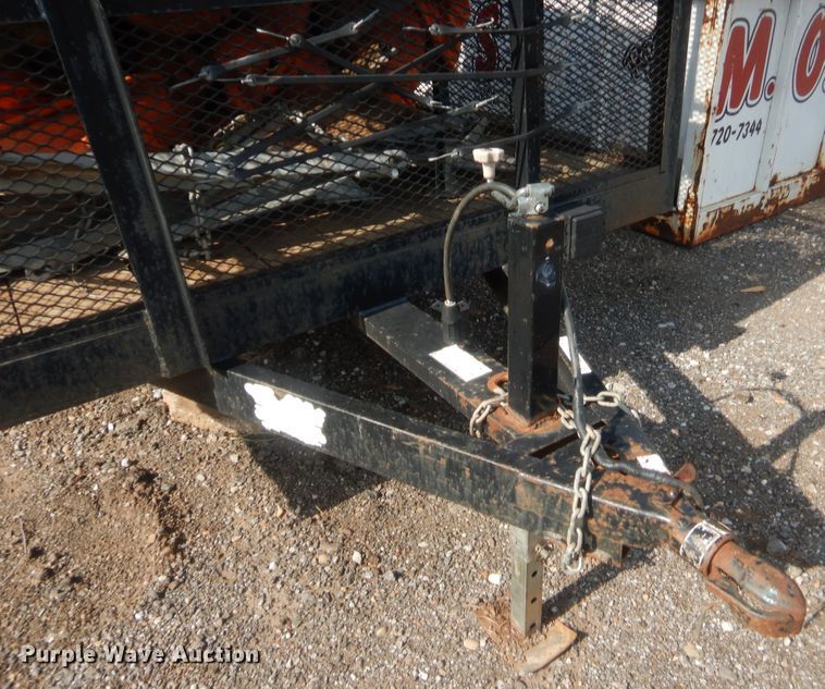 image for item IT9650 2010 Iron Works  utility trailer