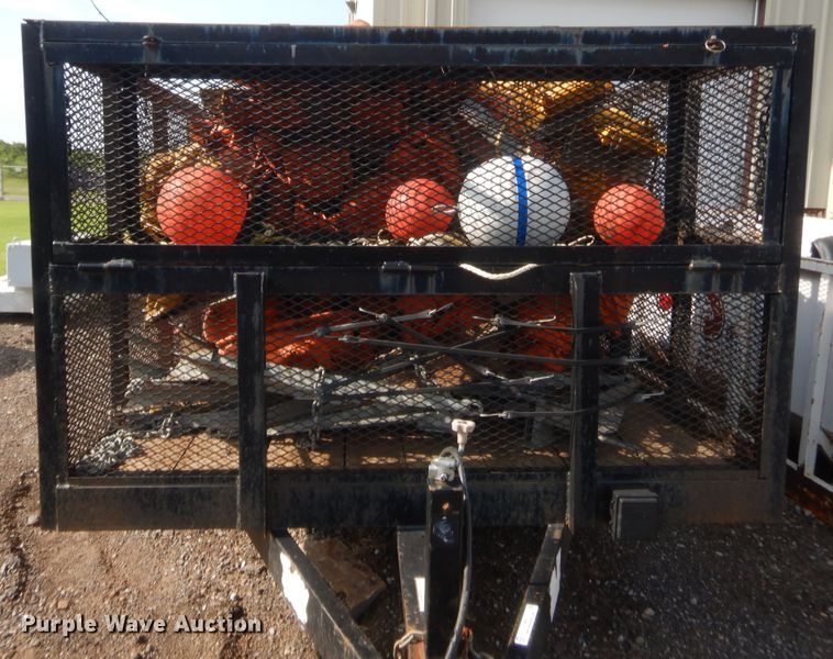 image for item IT9650 2010 Iron Works  utility trailer