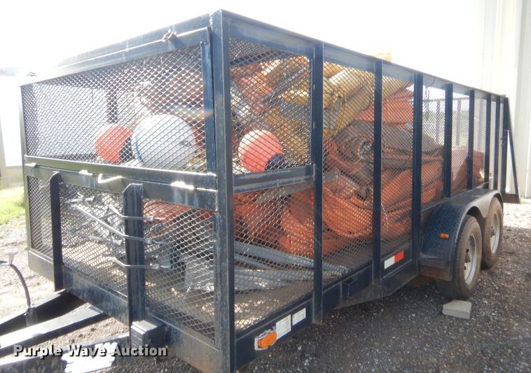 image for item IT9650 2010 Iron Works  utility trailer