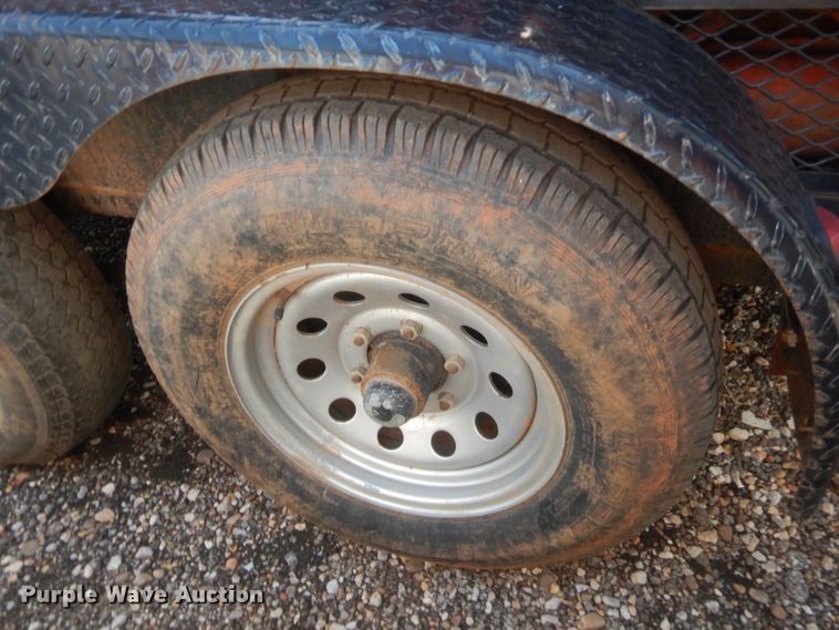 image for item IT9650 2010 Iron Works  utility trailer