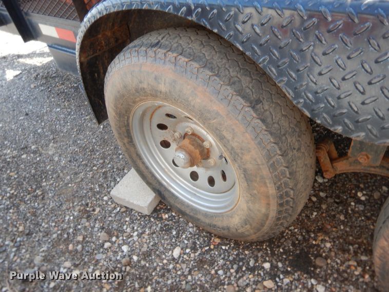 image for item IT9650 2010 Iron Works  utility trailer