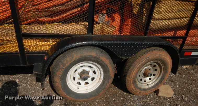 image for item IT9650 2010 Iron Works  utility trailer