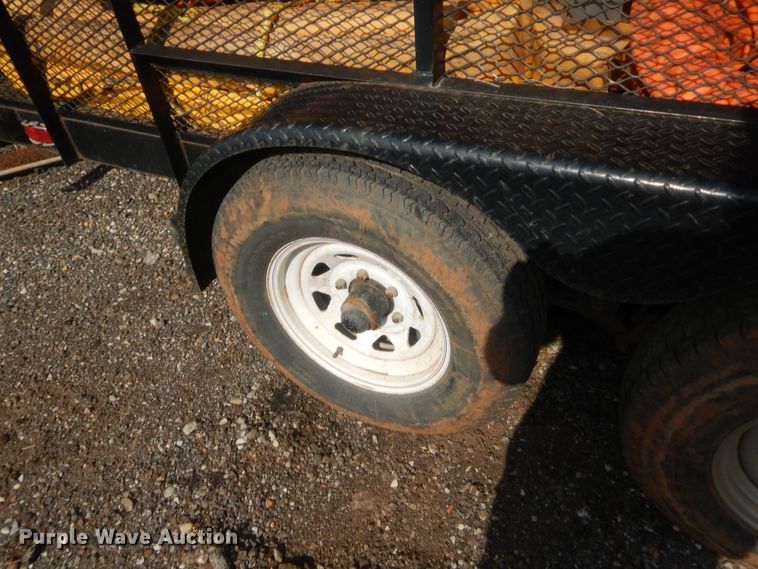 image for item IT9650 2010 Iron Works  utility trailer