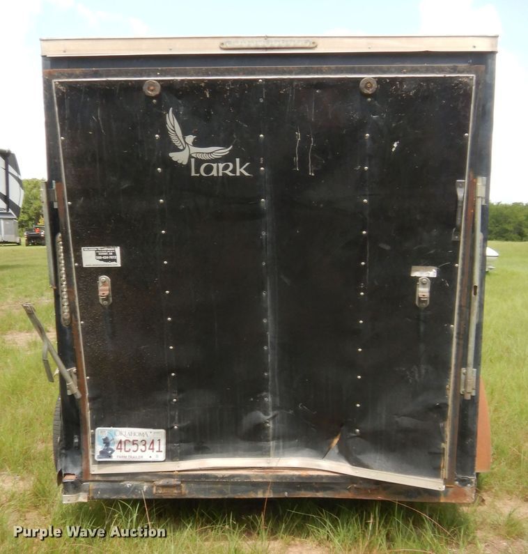 image for item IT9682 2016 Lark  enclosed cargo trailer