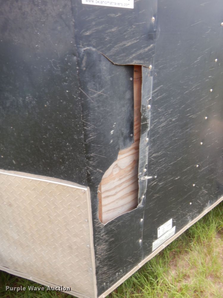 image for item IT9682 2016 Lark  enclosed cargo trailer