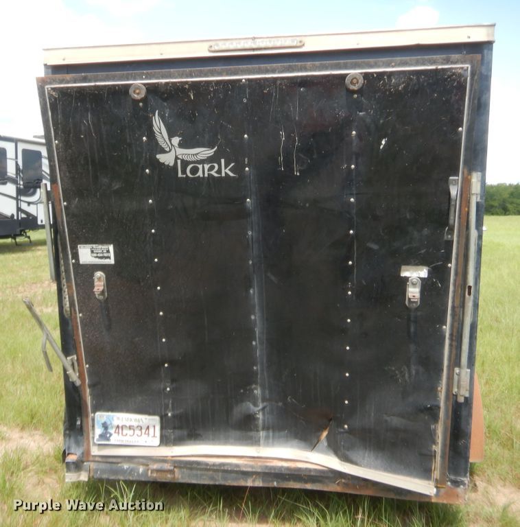 image for item IT9682 2016 Lark  enclosed cargo trailer