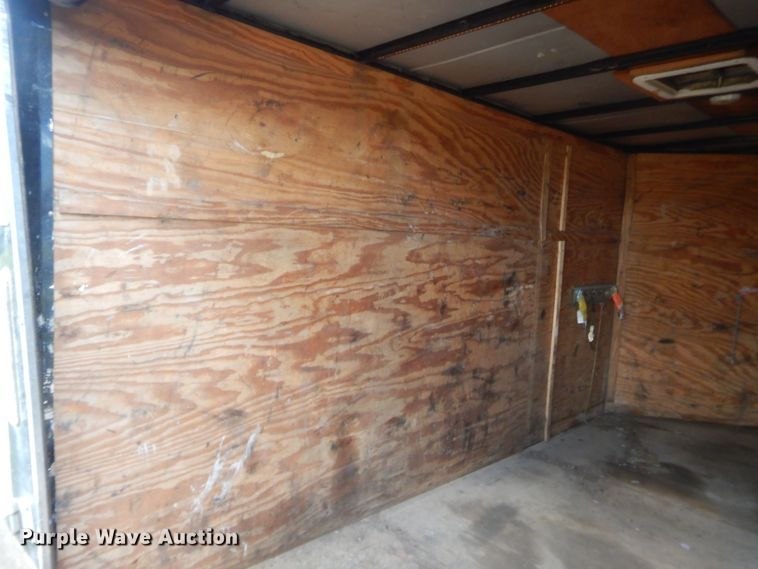 image for item IT9682 2016 Lark  enclosed cargo trailer