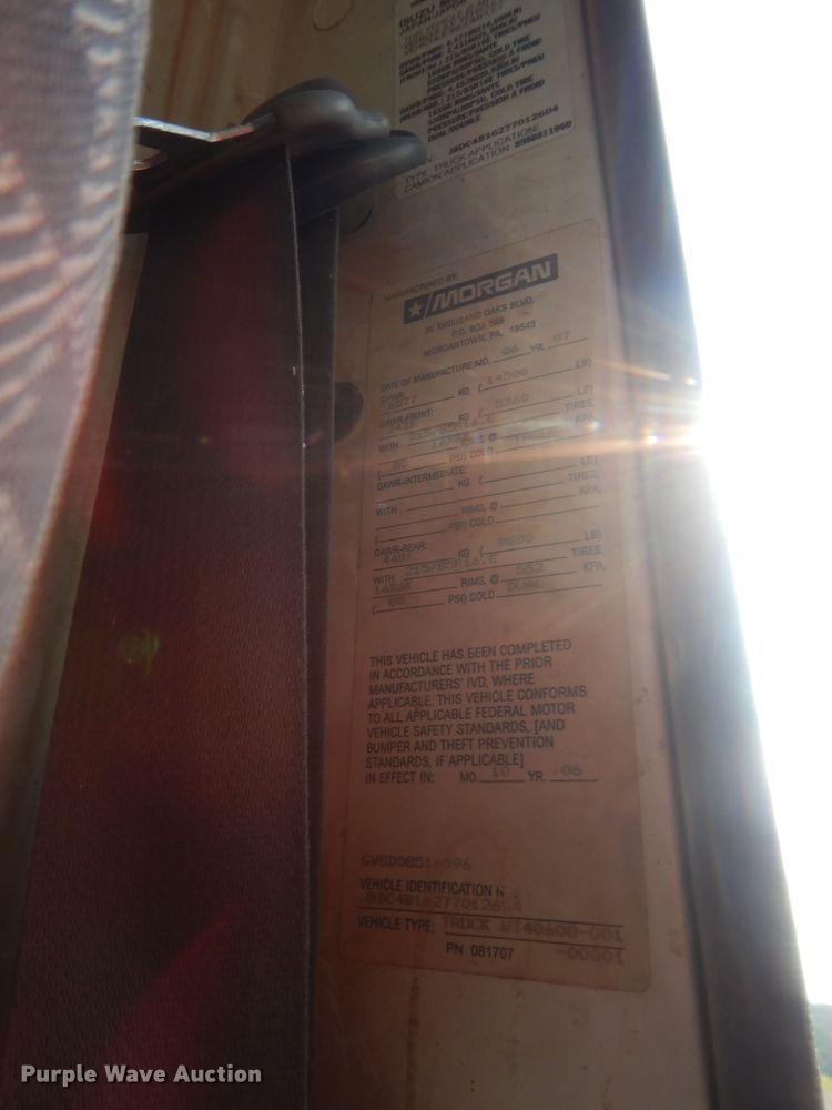 image for item IT9734 2007 GMC 4500  flatbed truck