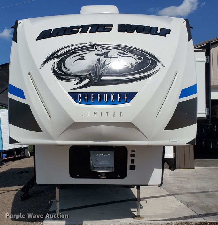 image for item JM9637 2019 Forest River Cheyenne Arctic Wolf Limited  camper