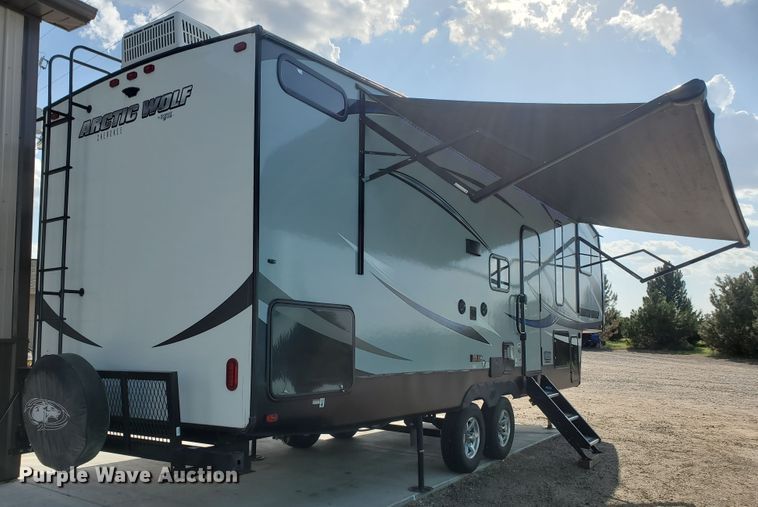 image for item JM9637 2019 Forest River Cheyenne Arctic Wolf Limited  camper