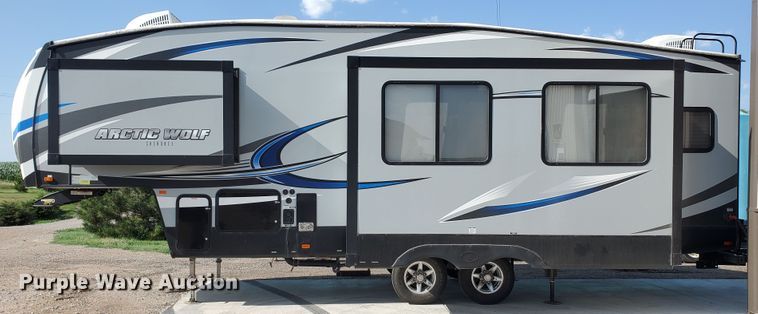 image for item JM9637 2019 Forest River Cheyenne Arctic Wolf Limited  camper