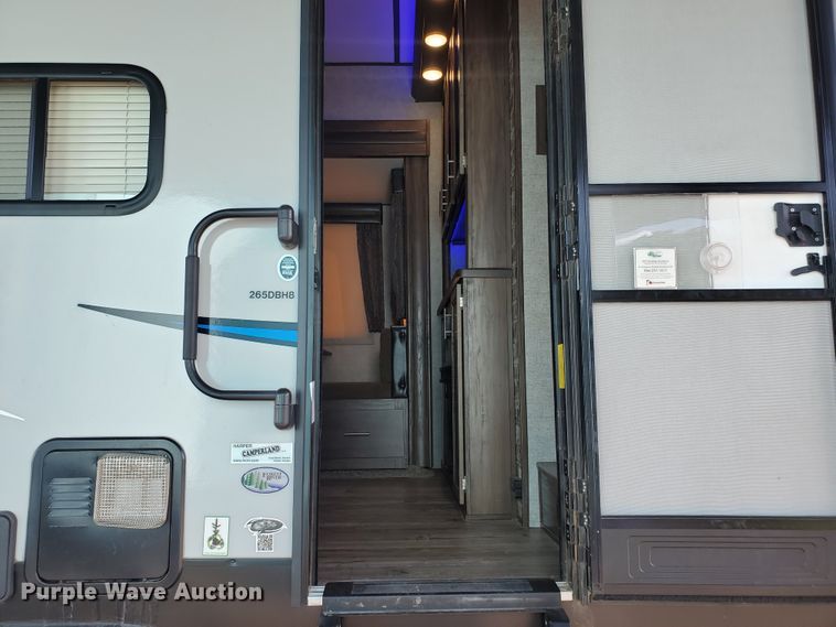 image for item JM9637 2019 Forest River Cheyenne Arctic Wolf Limited  camper