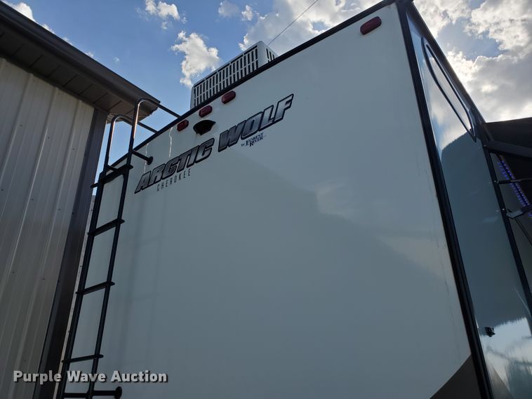 image for item JM9637 2019 Forest River Cheyenne Arctic Wolf Limited  camper