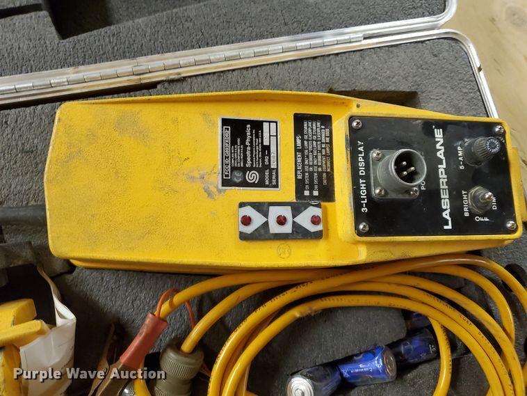 image for item JM9682 Spectra Physics surveying equipment