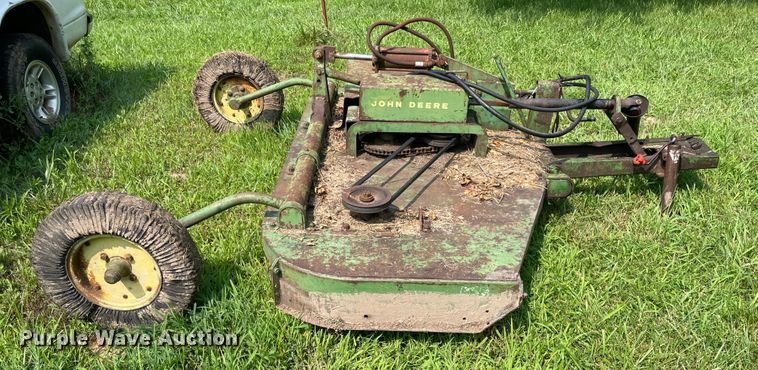 image for item KK9611 John Deere 507  rotary mower