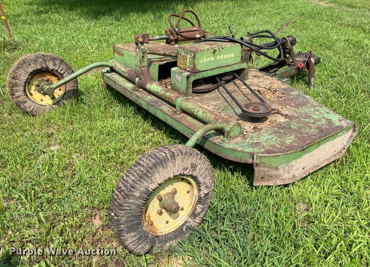 image for item KK9611 John Deere 507  rotary mower