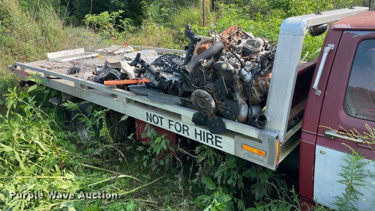 image for item KK9614 1988 Ford F350  rollback truck