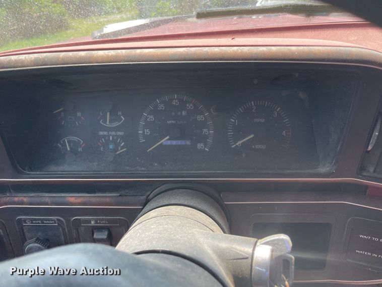 image for item KK9614 1988 Ford F350  rollback truck