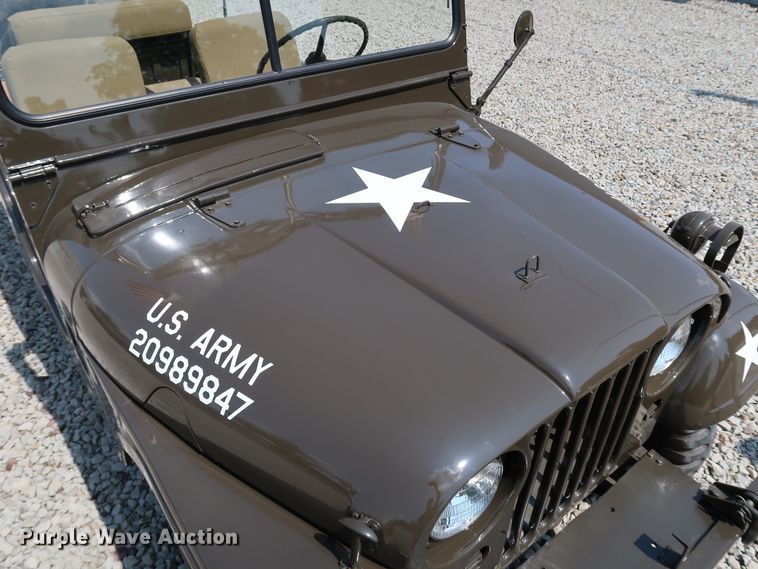 image for item KQ9829 1953 Willy's Jeep M38A1  SUV