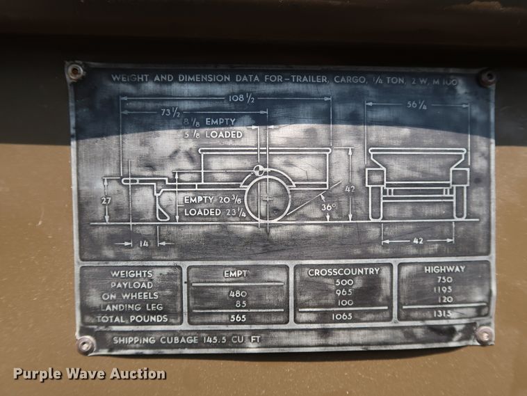 image for item KQ9829 1953 Willy's Jeep M38A1  SUV