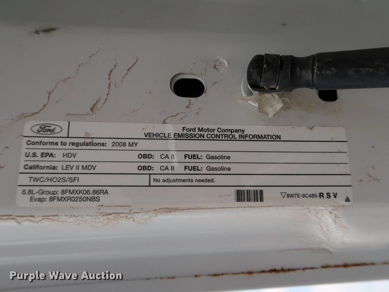 image for item KQ9832 2008 Ford F250  Super Duty XL  SuperCab pickup truck