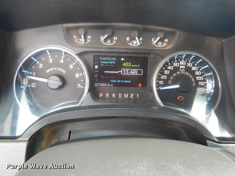 image for item KU9427 2012 Ford F150 XLT  SuperCab pickup truck