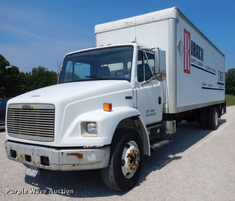 image for item KW9916 1996 Freightliner FL70  box truck