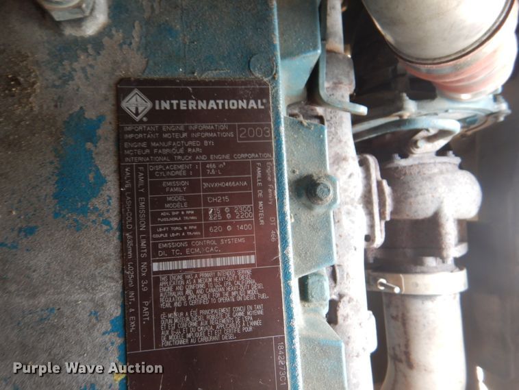 image for item KW9944 2005 International FE300  school bus