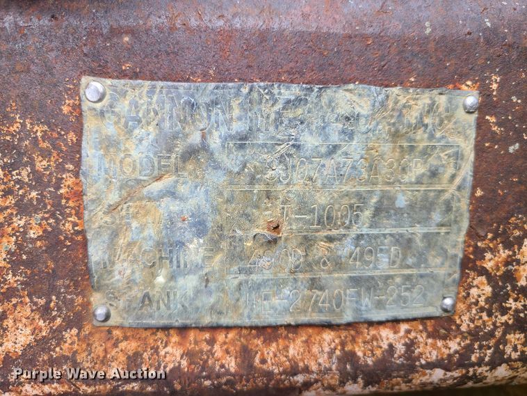 image for item L1299 Gannon  36"W excavator bucket