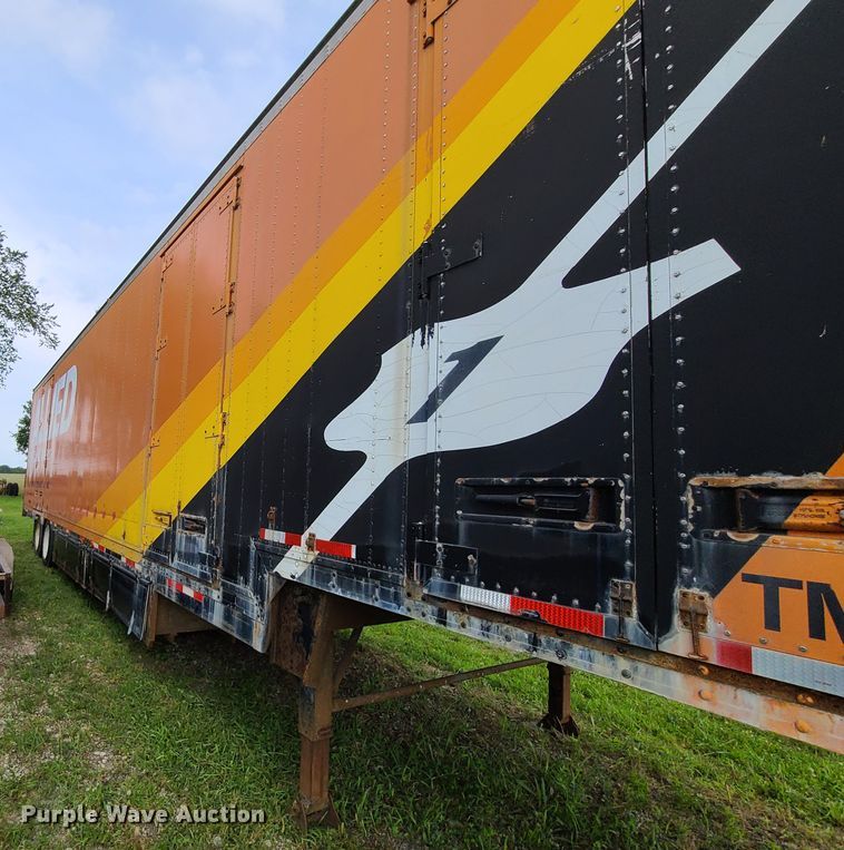 image for item L1304 1987 Kentucky  dry van trailer