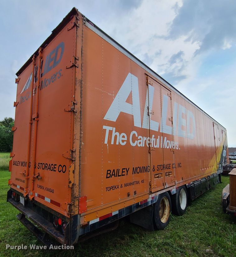 image for item L1304 1987 Kentucky  dry van trailer