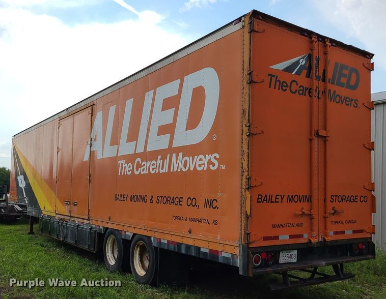 image for item L1304 1987 Kentucky  dry van trailer