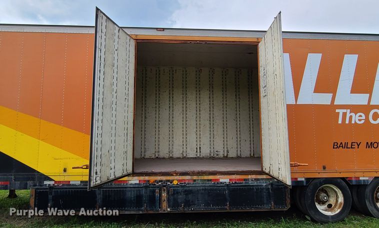 image for item L1304 1987 Kentucky  dry van trailer