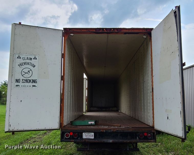 image for item L1304 1987 Kentucky  dry van trailer