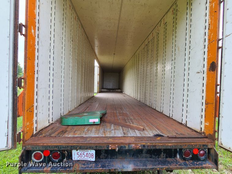 image for item L1304 1987 Kentucky  dry van trailer