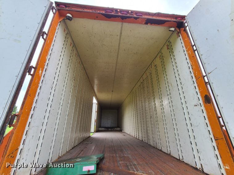 image for item L1304 1987 Kentucky  dry van trailer