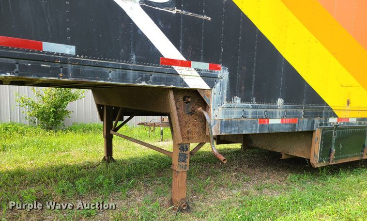 image for item L1304 1987 Kentucky  dry van trailer