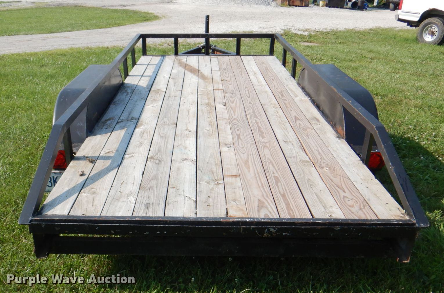 2013 Shop built utility trailer in Centralia, MO Item DL0097 sold Purple Wave