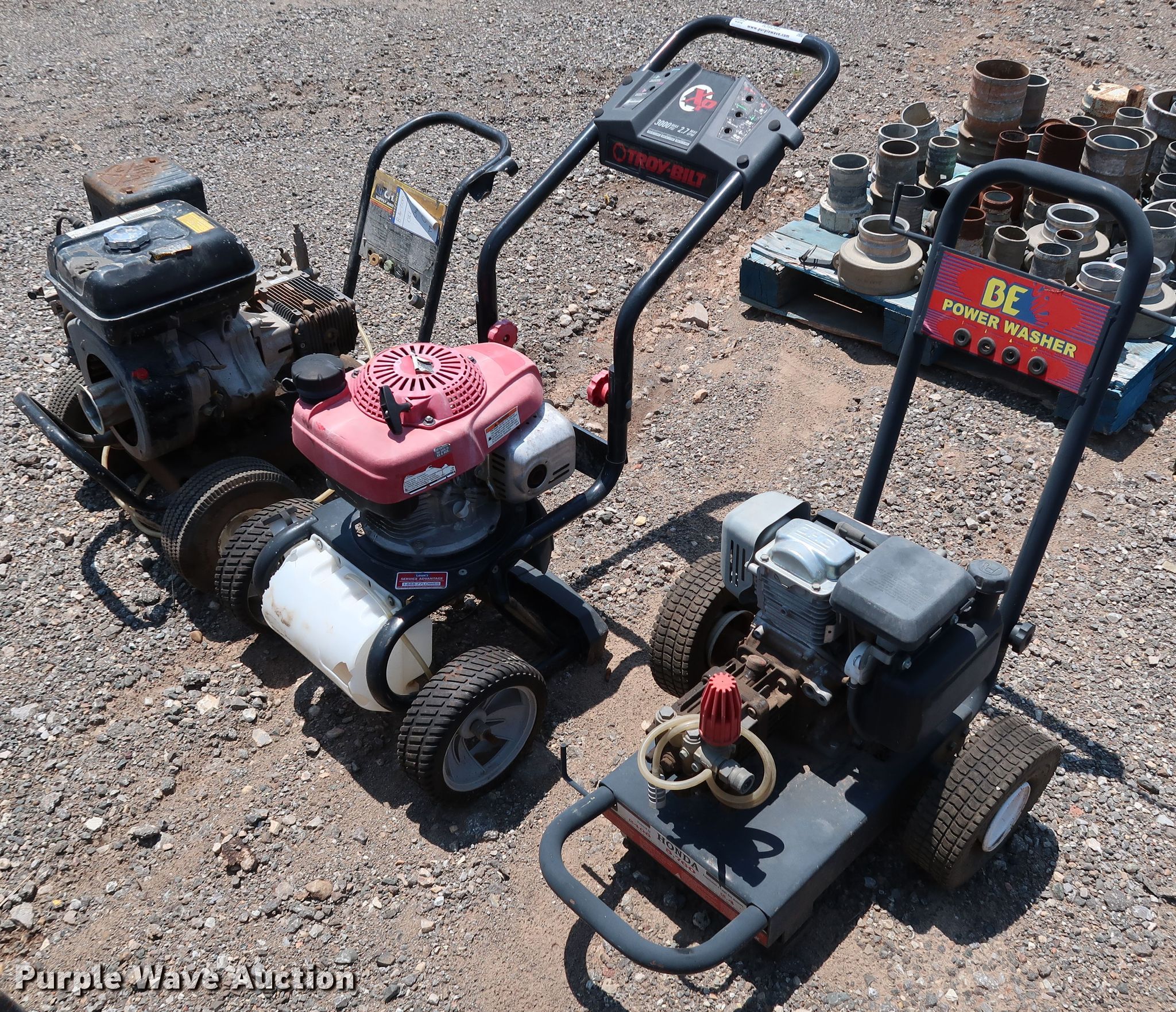 Pressure washers in Edmond, OK Item IO9246 sold Purple Wave