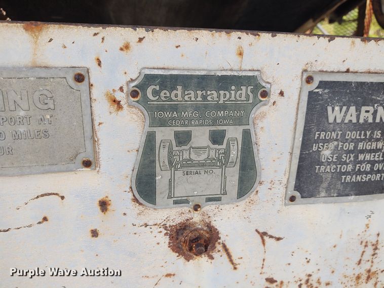 image for item BY9371 Cedarapids 4033  crushing plant