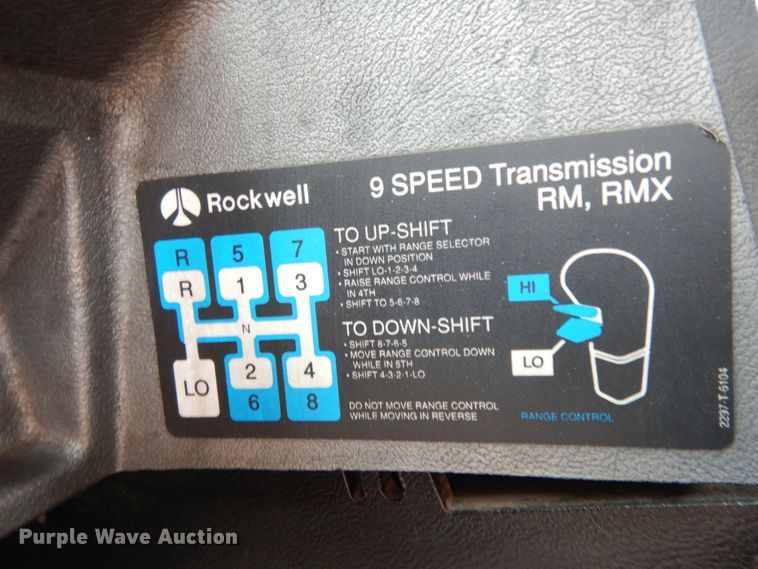 image for item DC2123 1998 Mack CH613  dump truck