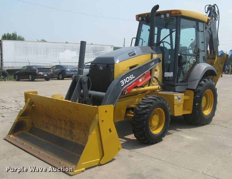 image for item DG5291 2015 John Deere 310SL  backhoe